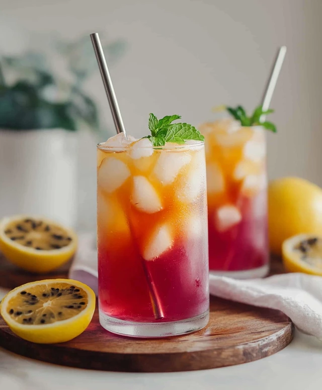 Eistee Limonade von Starbucks