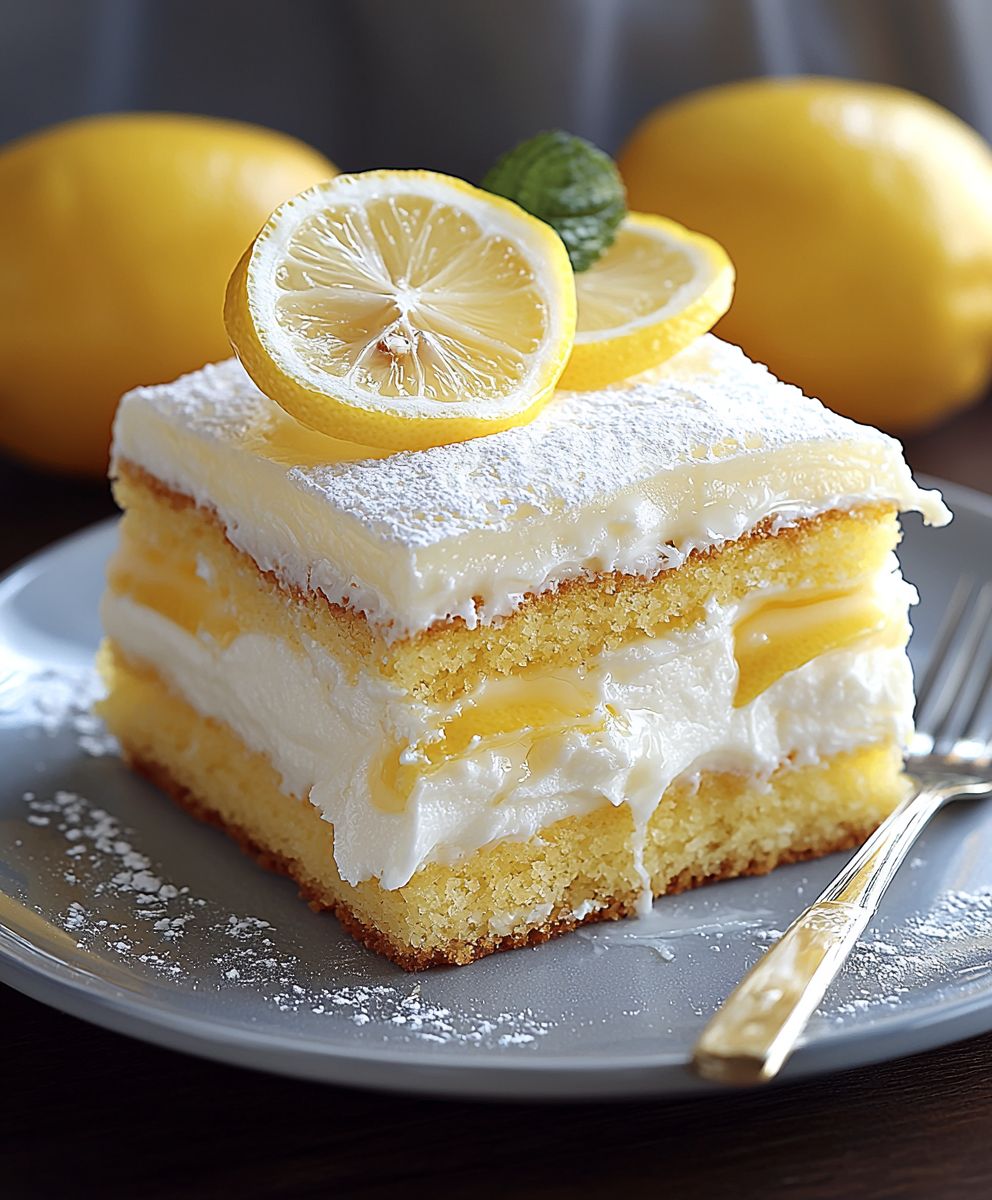 Zitronenkuchen saftig backen