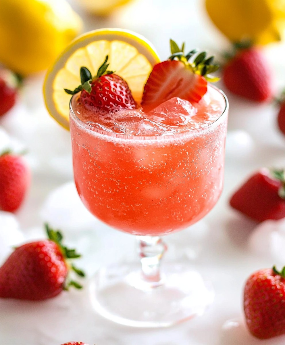 Erdbeer Limonade selber machen