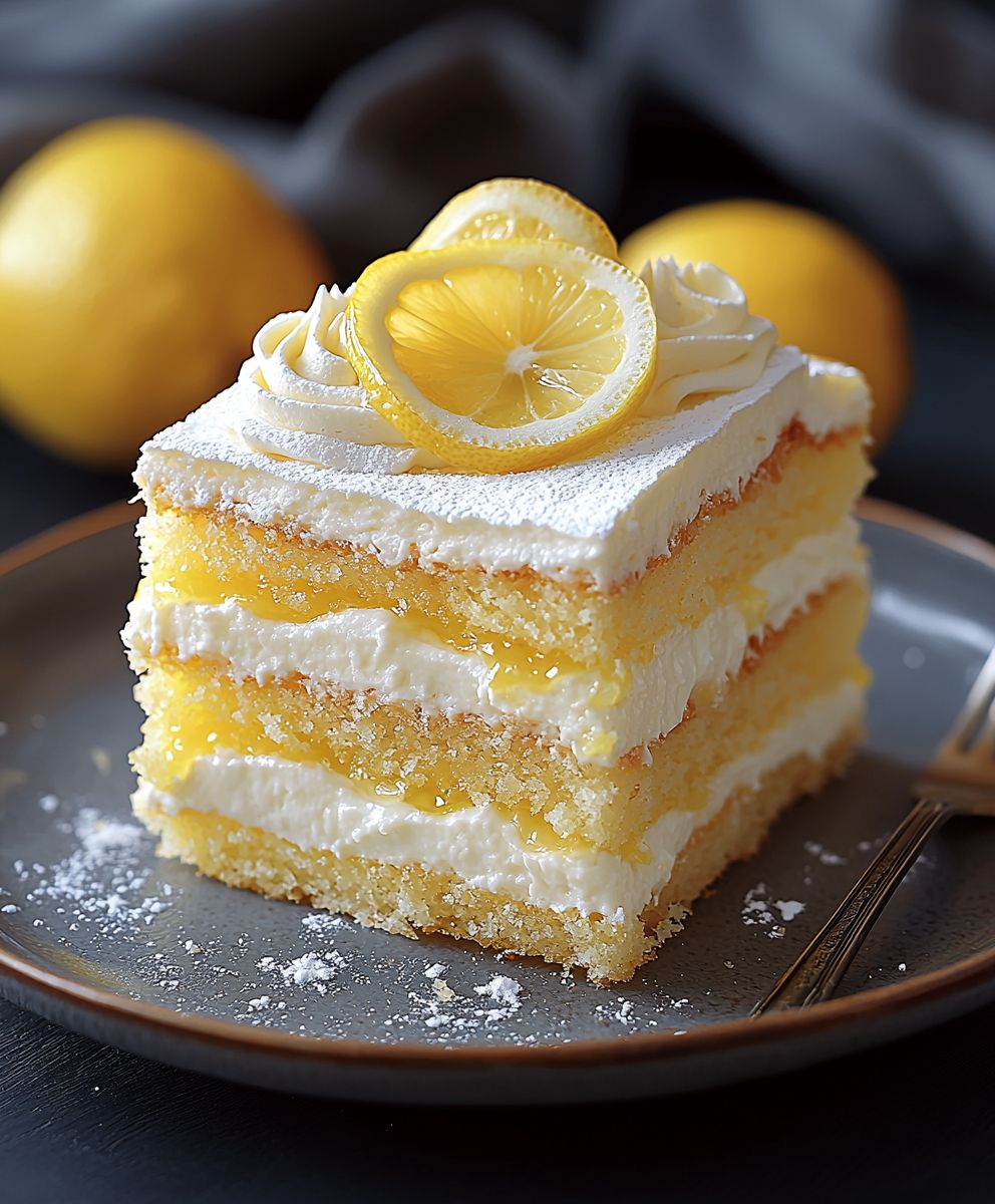 Zitronenkuchen saftig backen