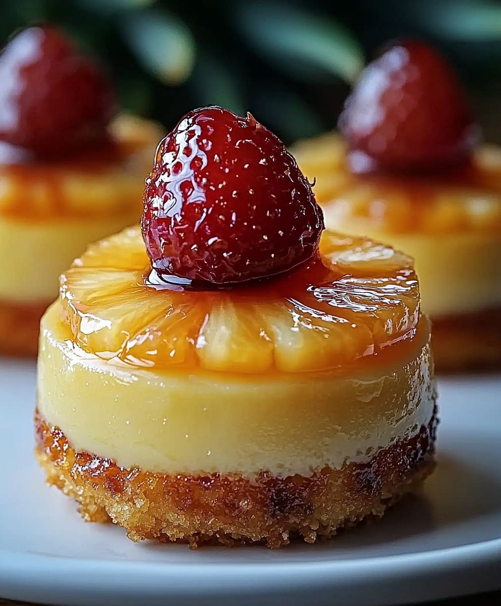 Ananas Käsekuchen Mini