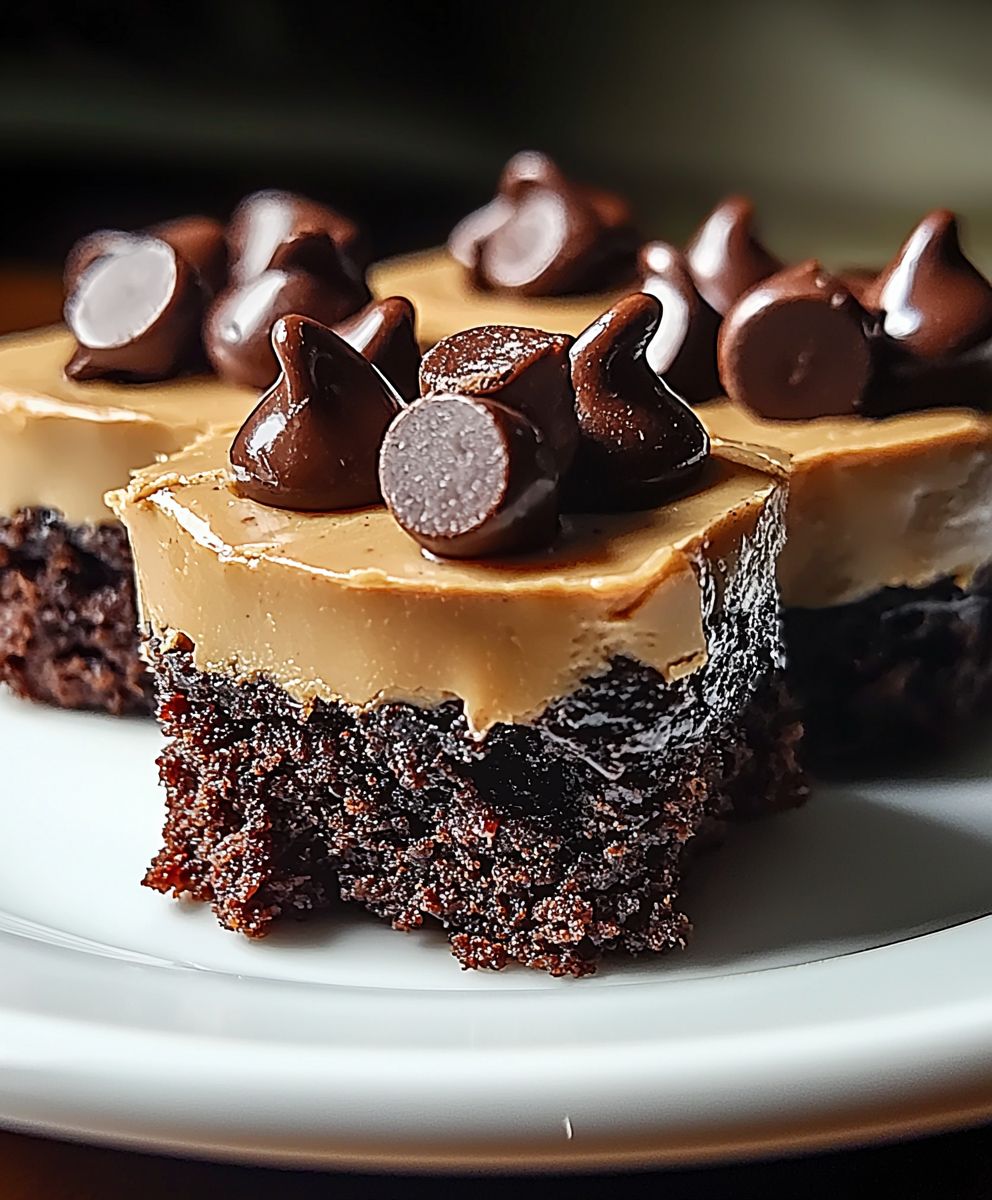 Schokoladenkeks Brownie Häppchen