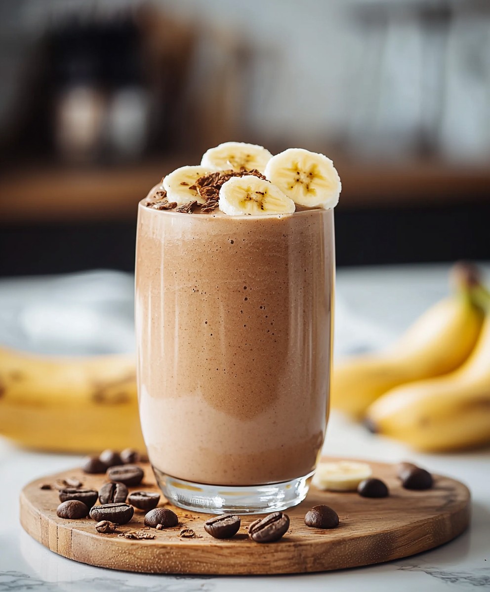 Bananen Mokka Smoothie