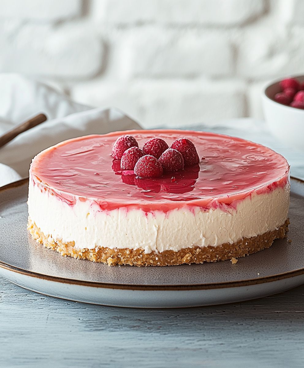 Rhabarber Käsekuchen ohne Backen