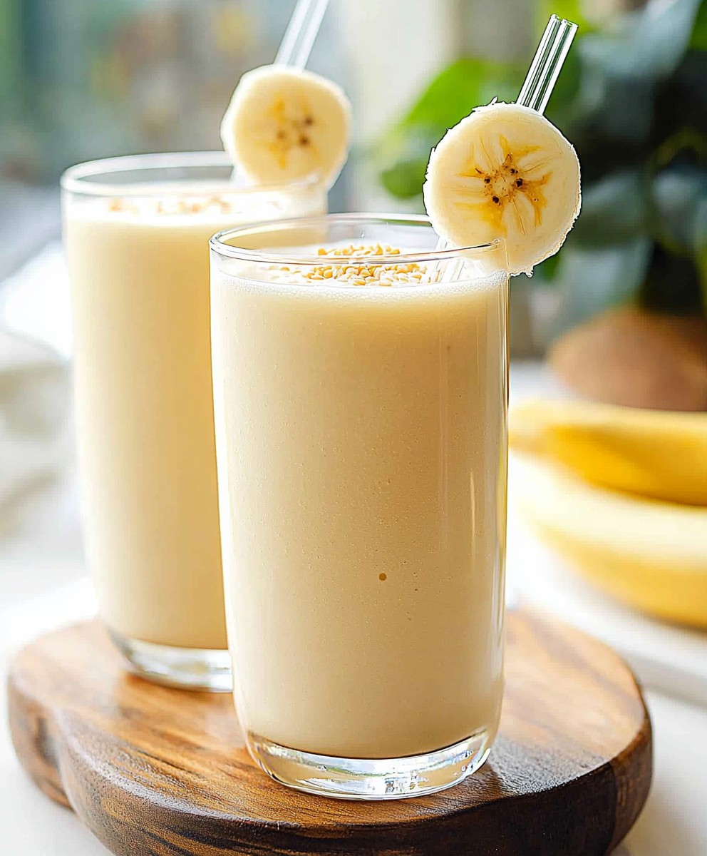 Koreanische Bananenmilch selber machen