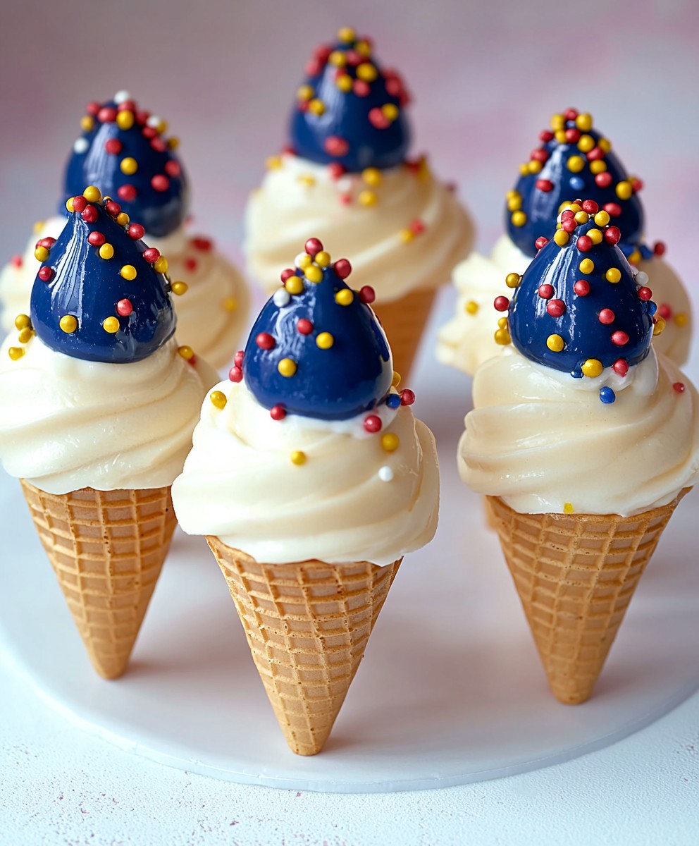 Eistüten Cake Pops