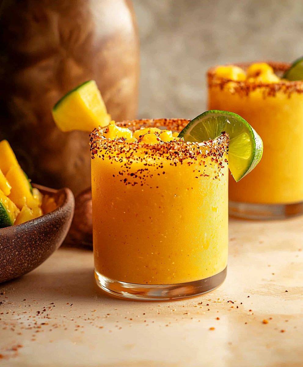 Rauchige Mango Margaritas