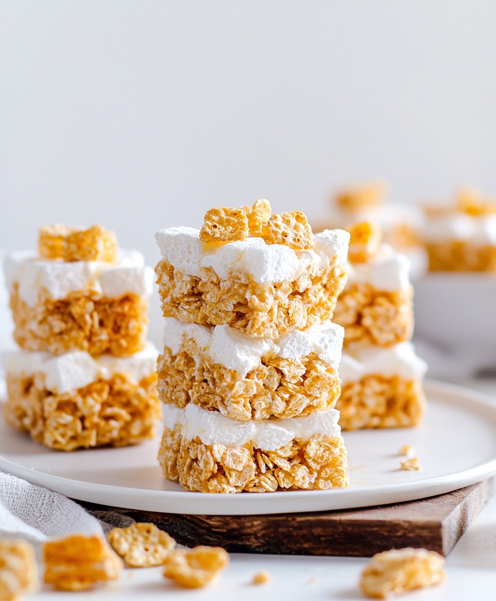 Cornflake Marshmallow Snacks