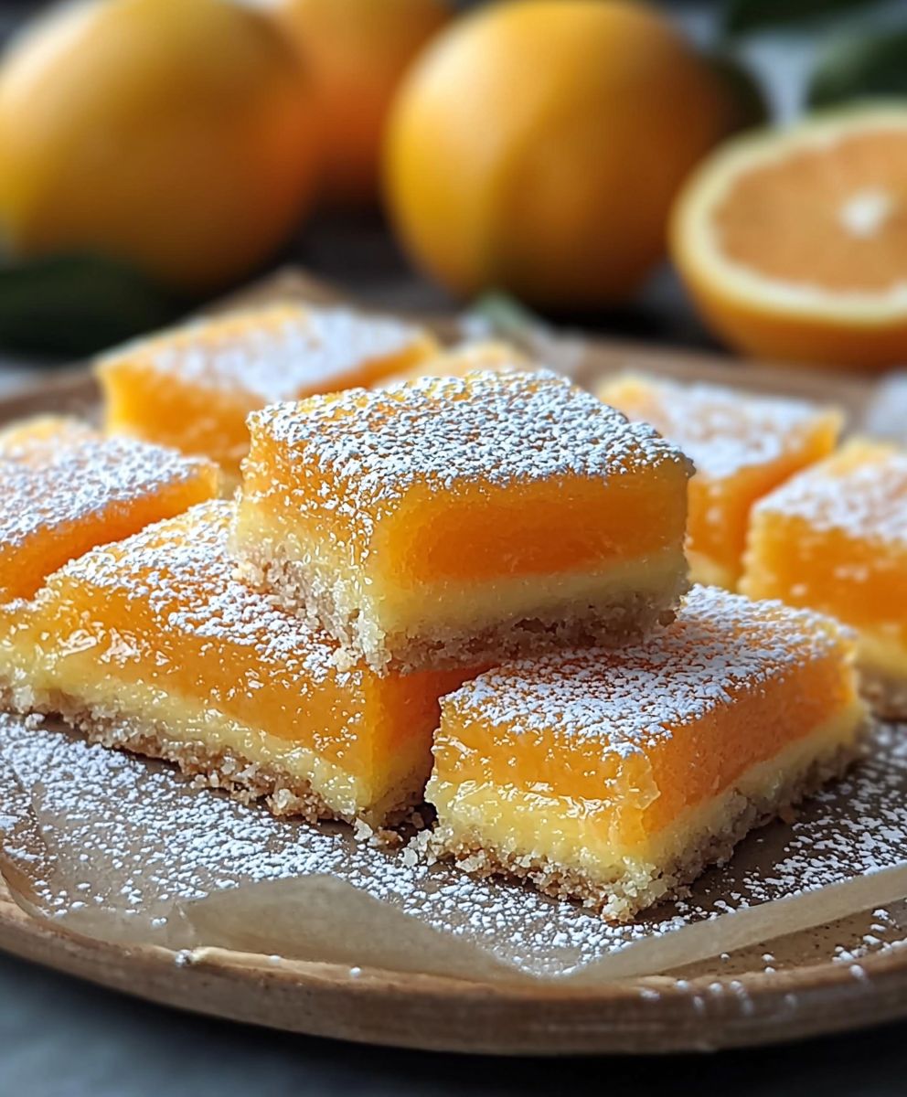 Orangefarbene Balken backen