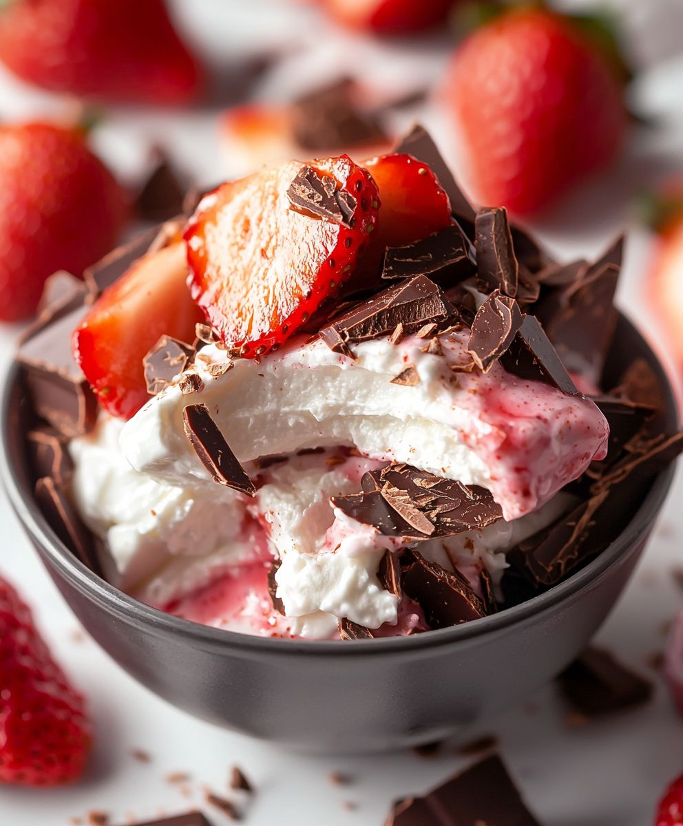 Schoko Erdbeer Joghurt Cluster