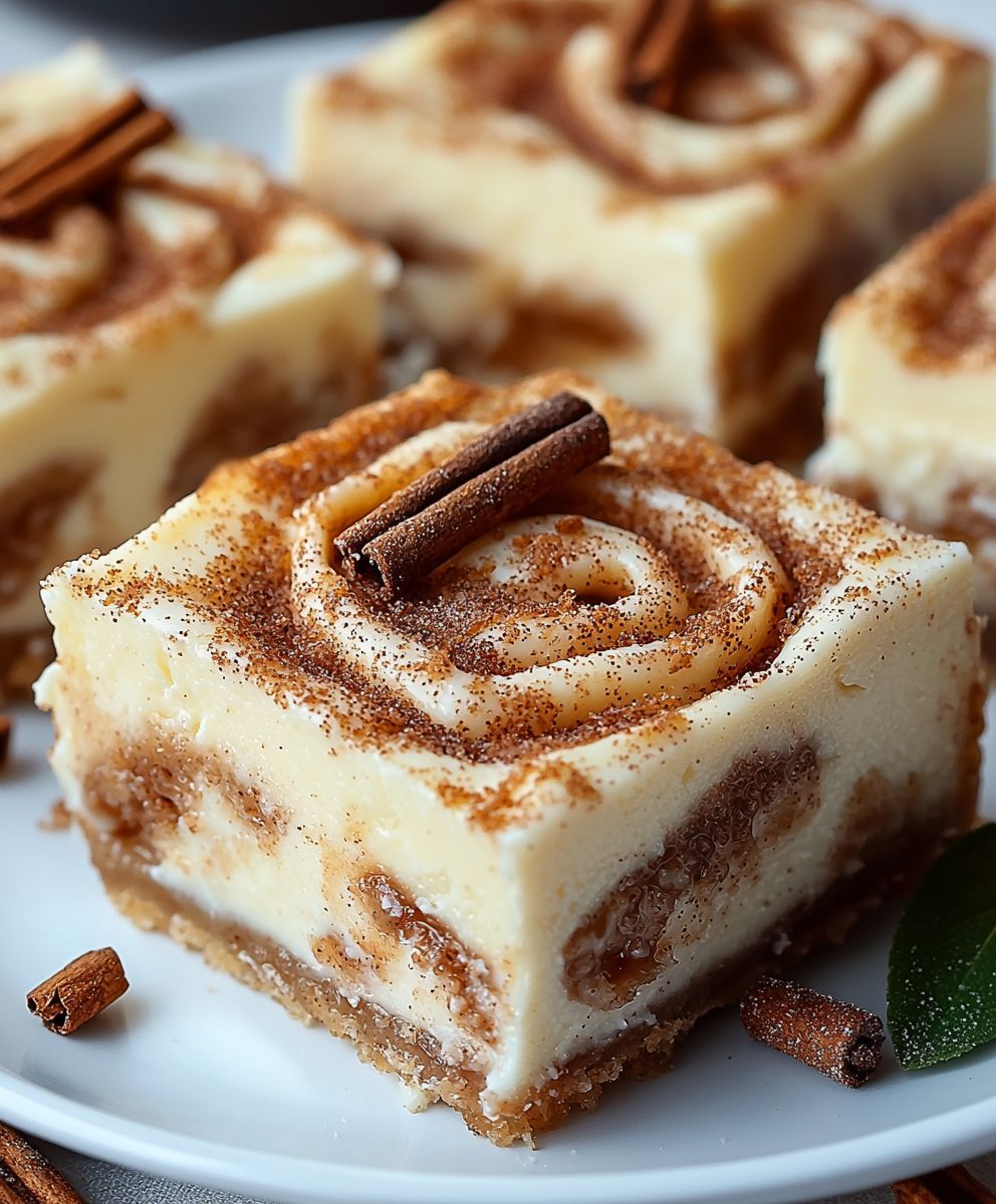 Zimtschnecken Käsekuchen Riegel