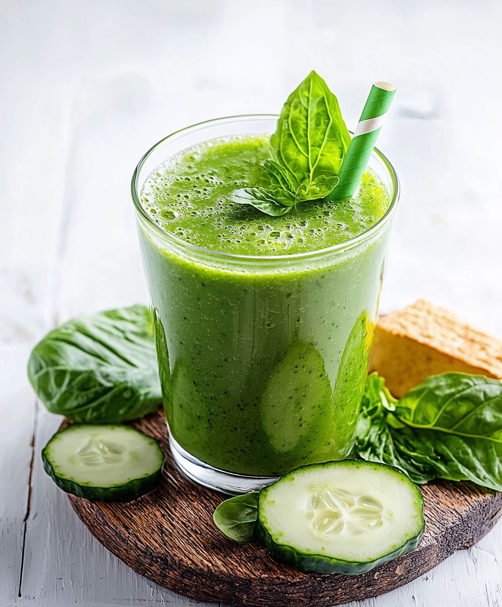 Grüner Kombucha Smoothie