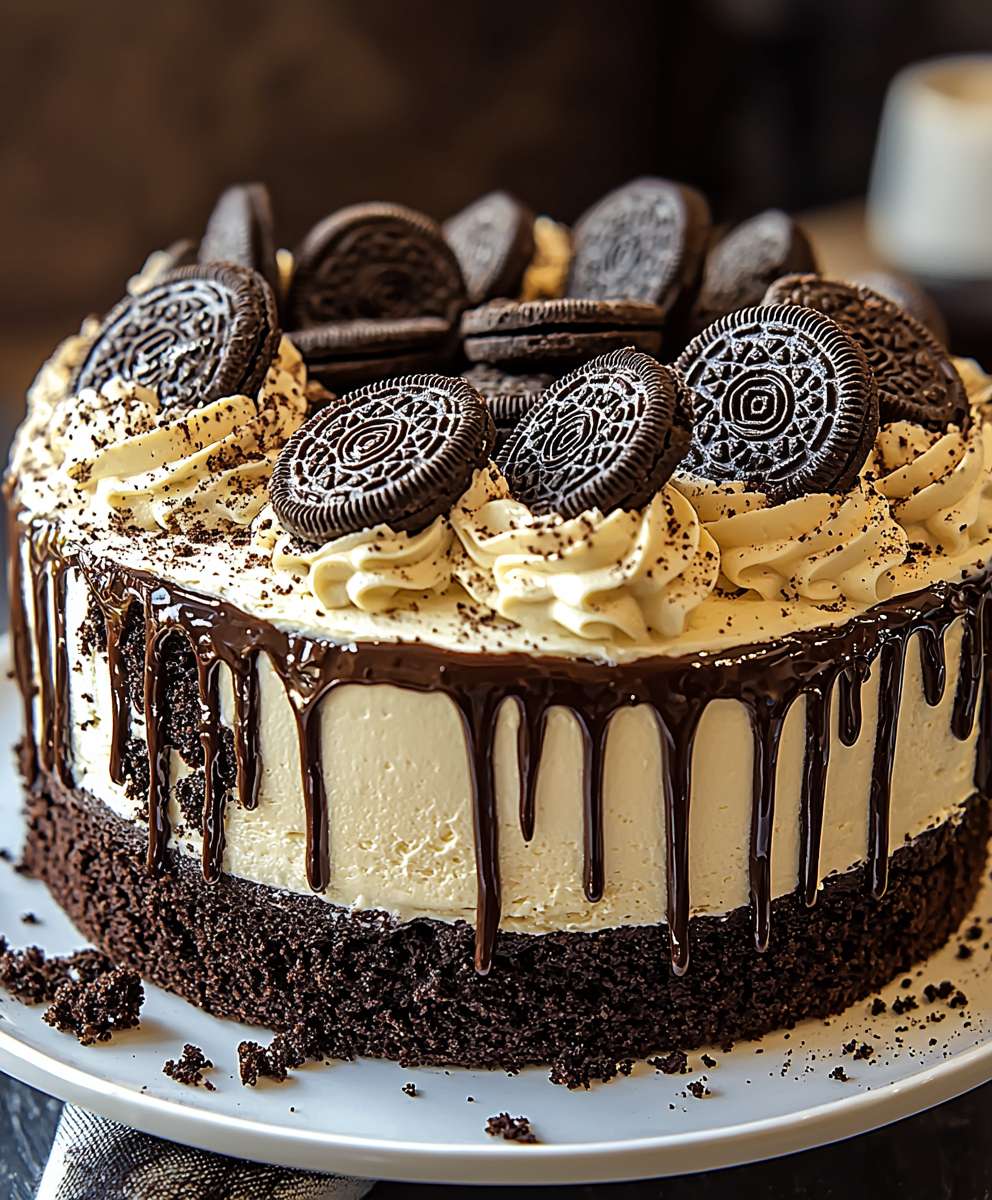 Oreo Kuchen ohne Mehl