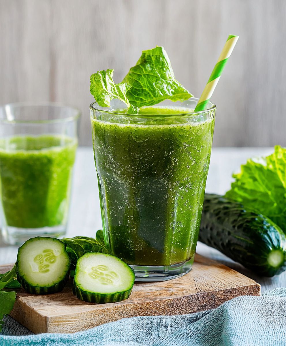 Gurken Ingwer Smoothie