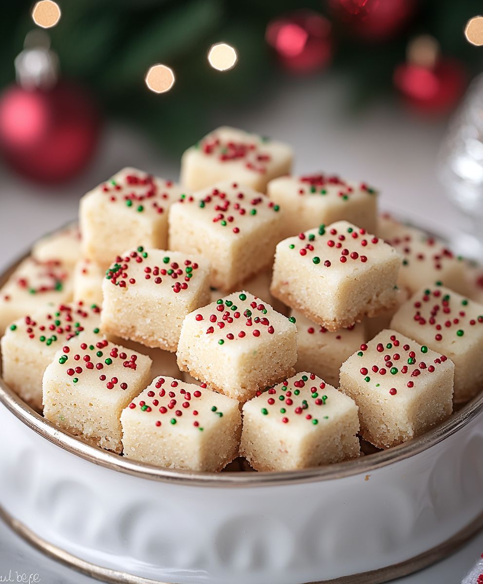 Weihnachts Shortbread Keksbissen