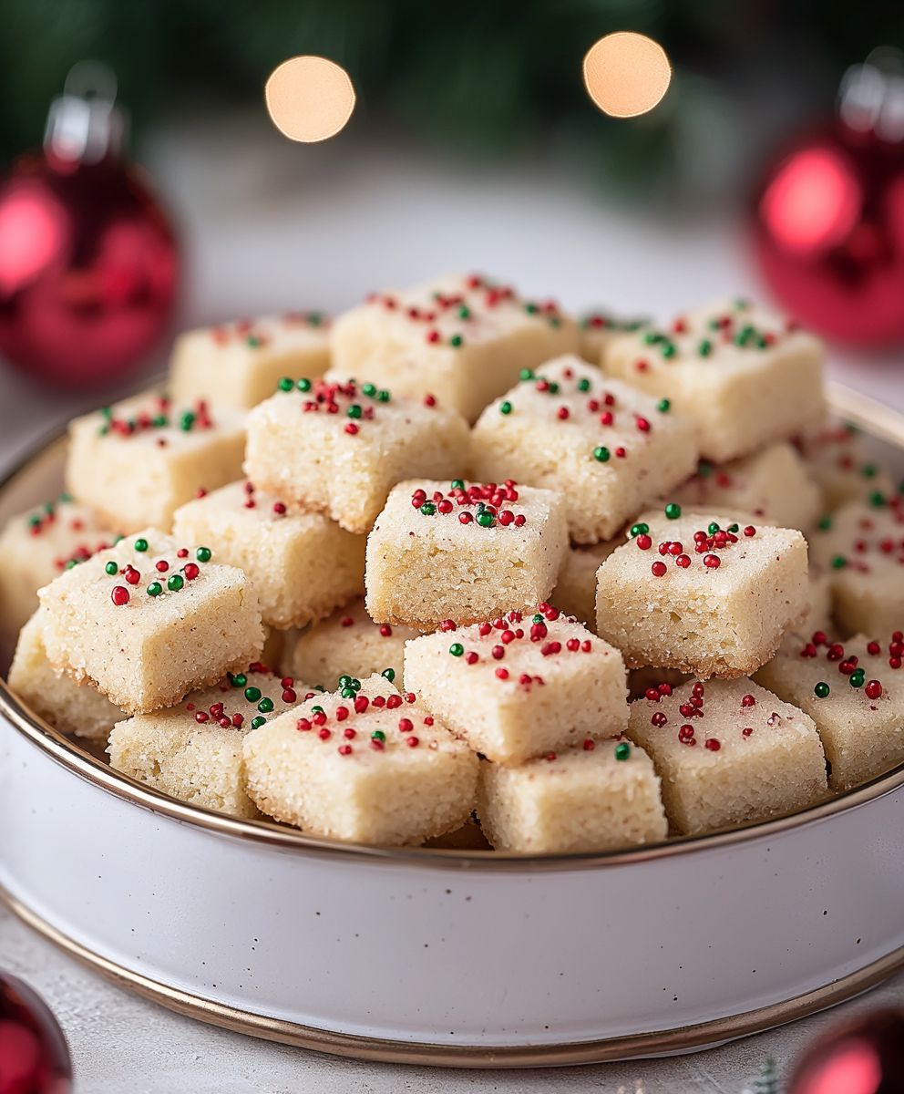 Weihnachts Shortbread Keksbissen