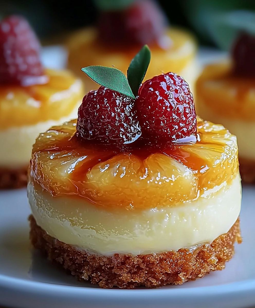 Ananas Käsekuchen Mini