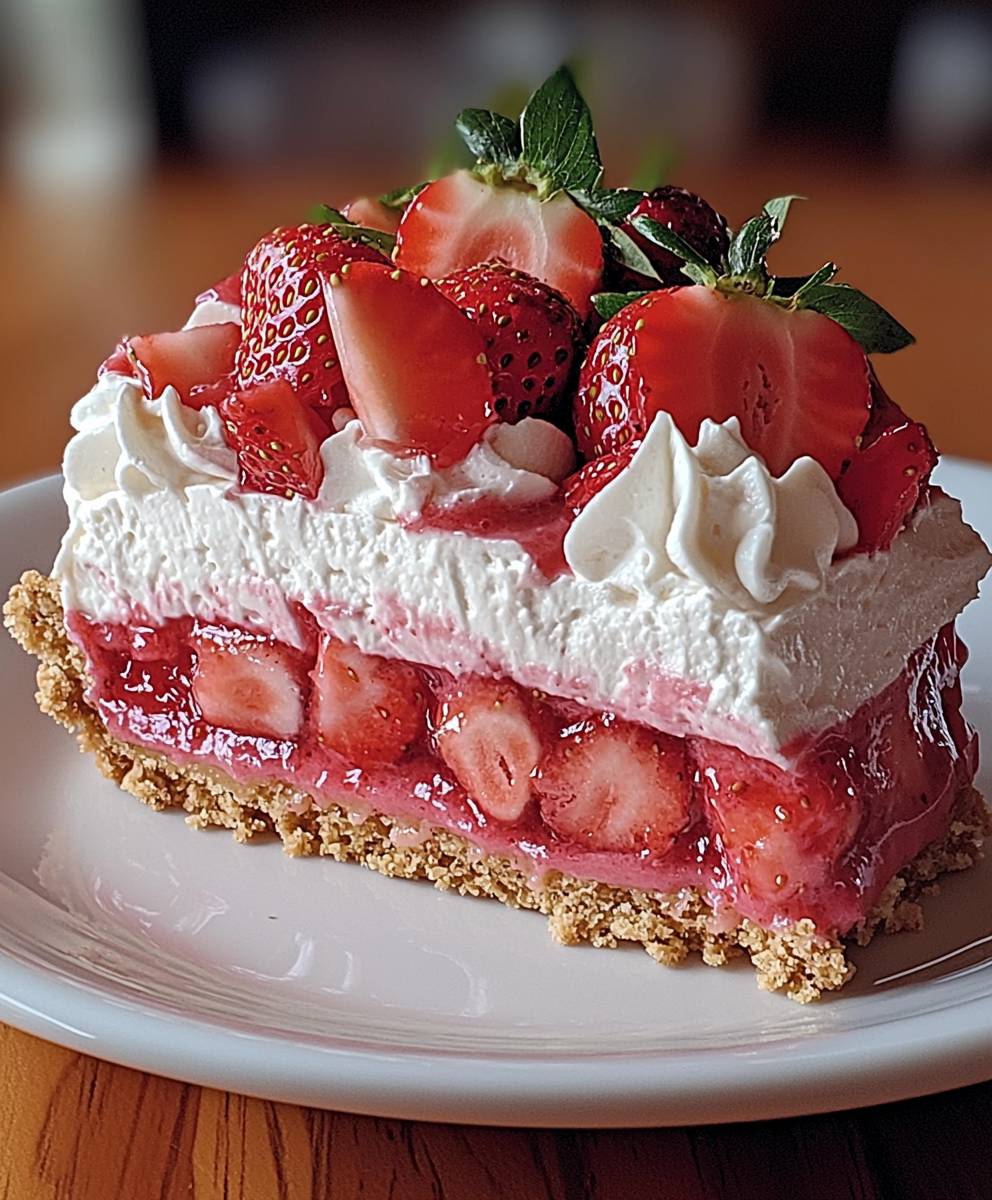 Erdbeer Käsekuchen ohne Backen