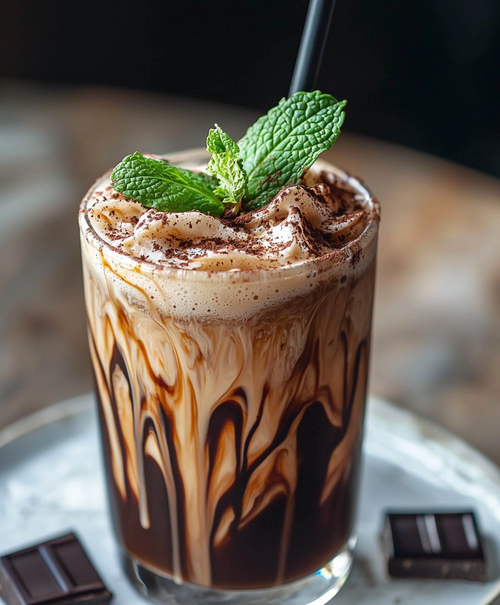 Minze Schokolade Cold Brew