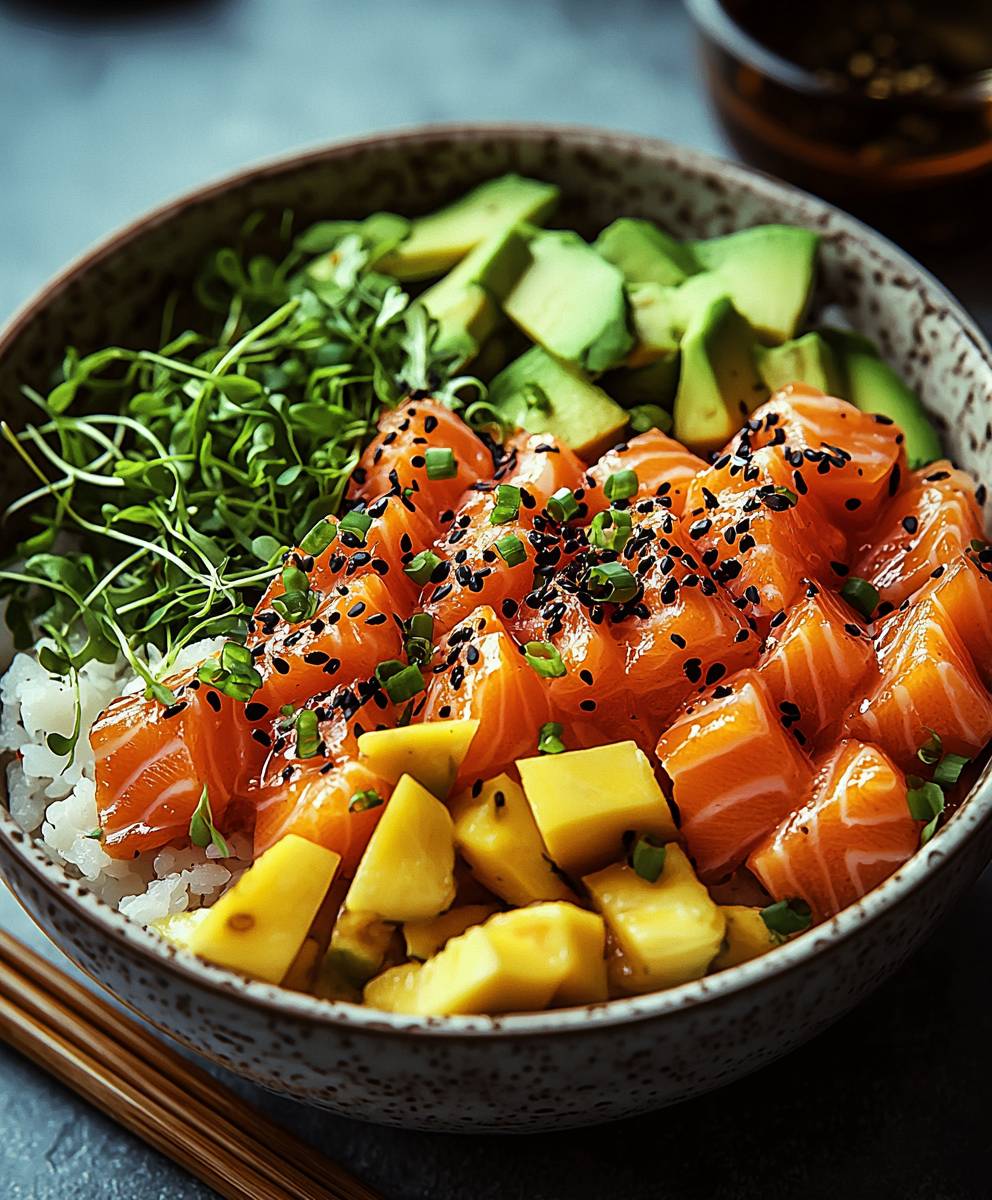 Poke Bowl Lachs