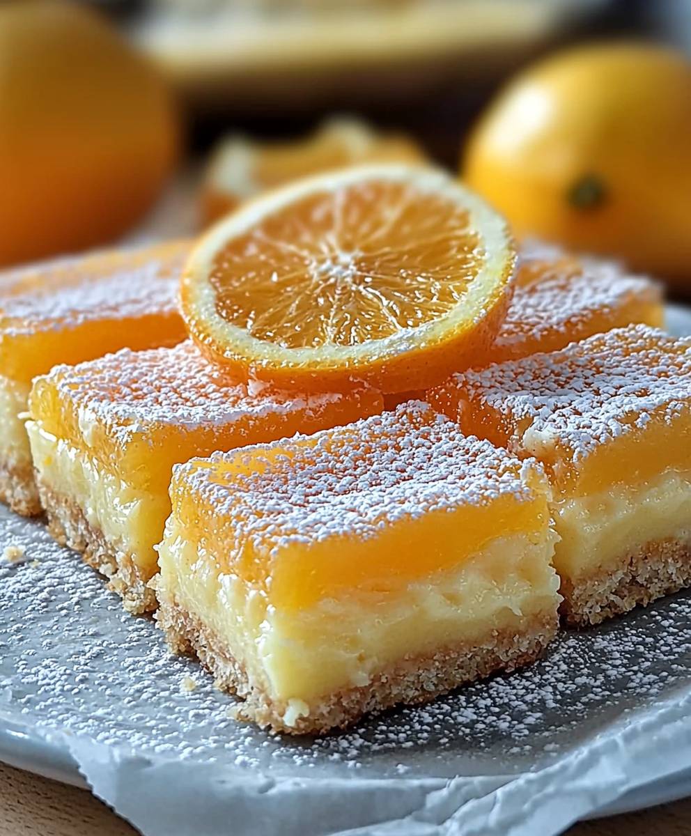 Orangefarbene Balken backen