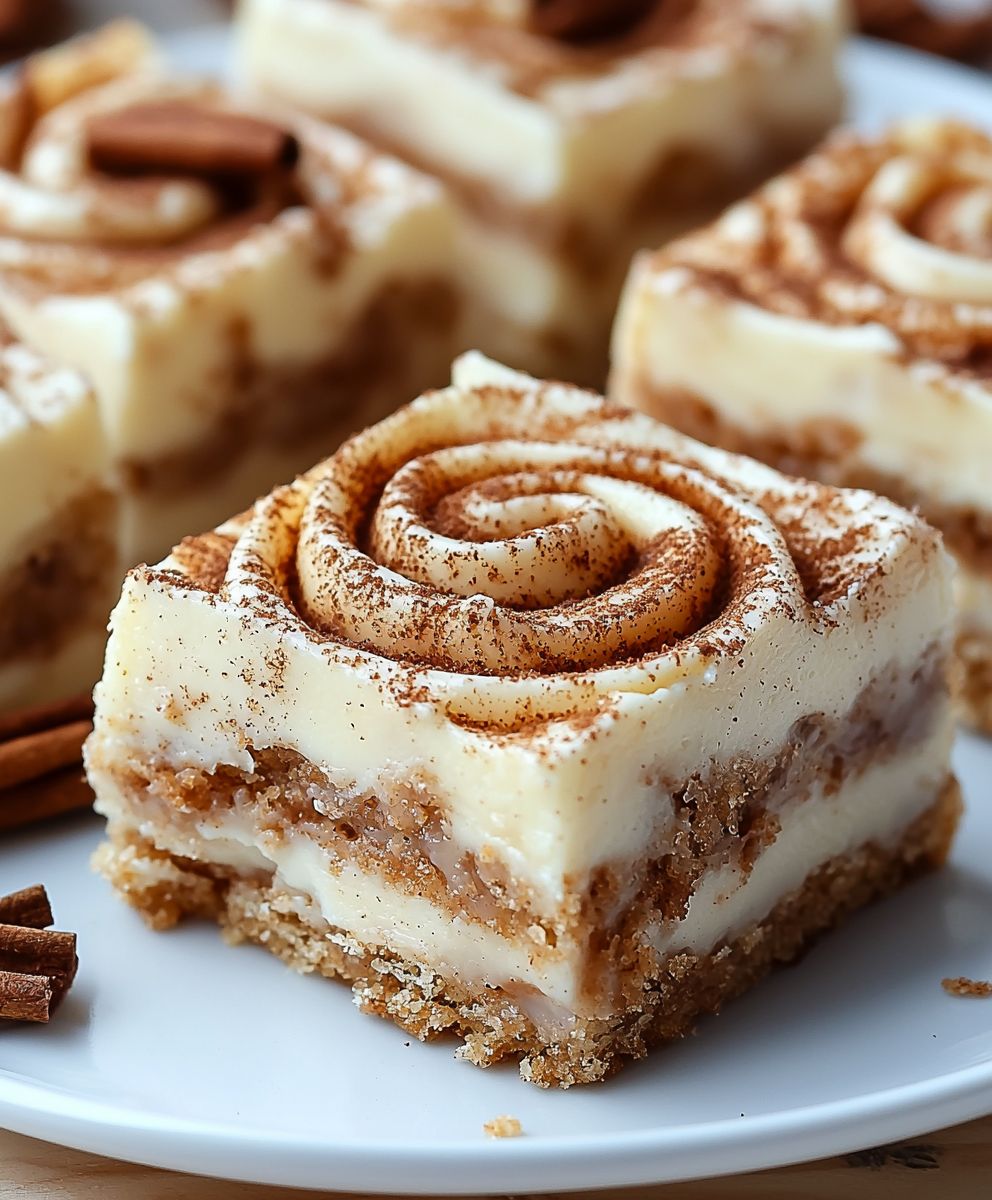 Zimtschnecken Käsekuchen Riegel