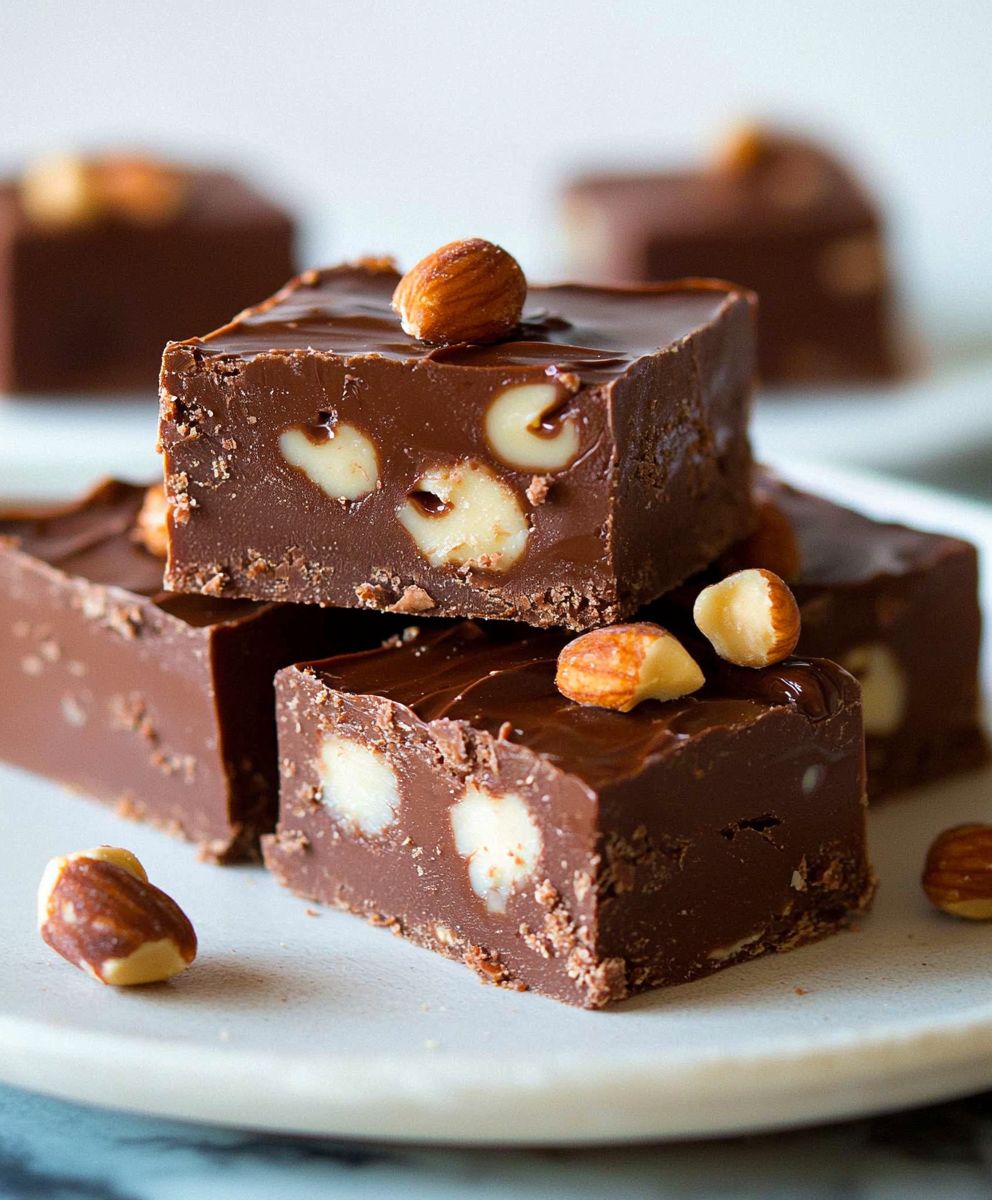 Nutella Fudge herstellen