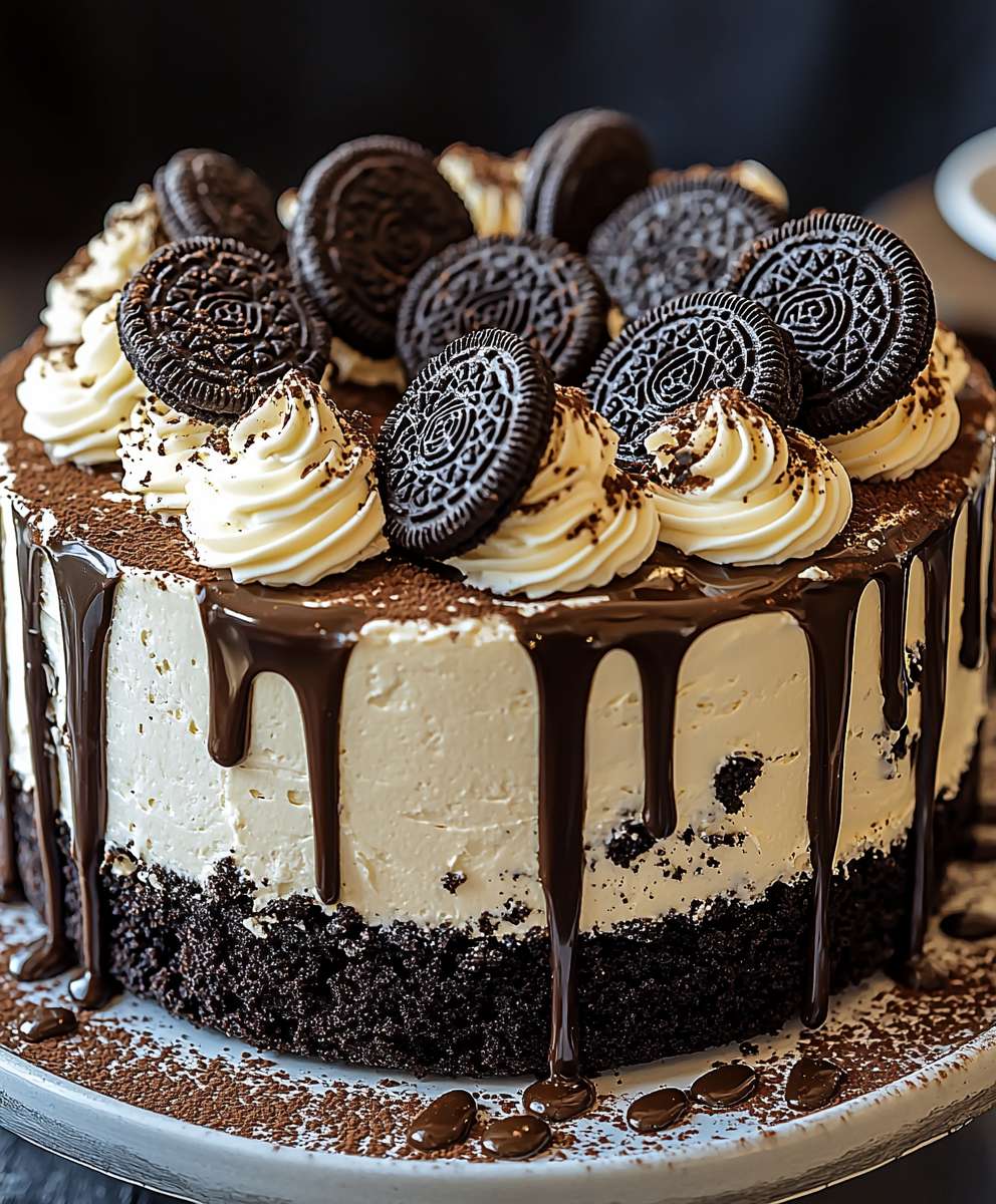 Oreo Kuchen ohne Mehl