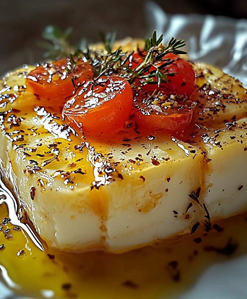 Gebackener Schafskäse