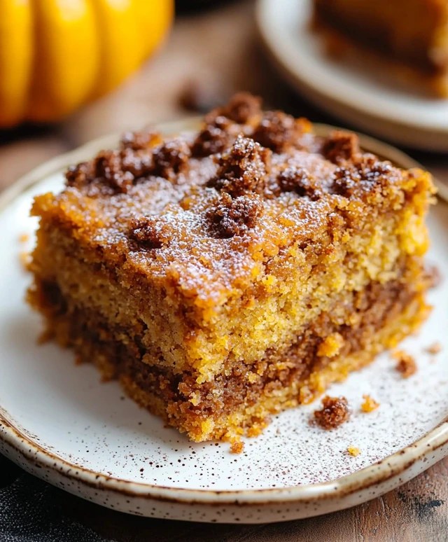 Kürbiskaffeekuchen backen