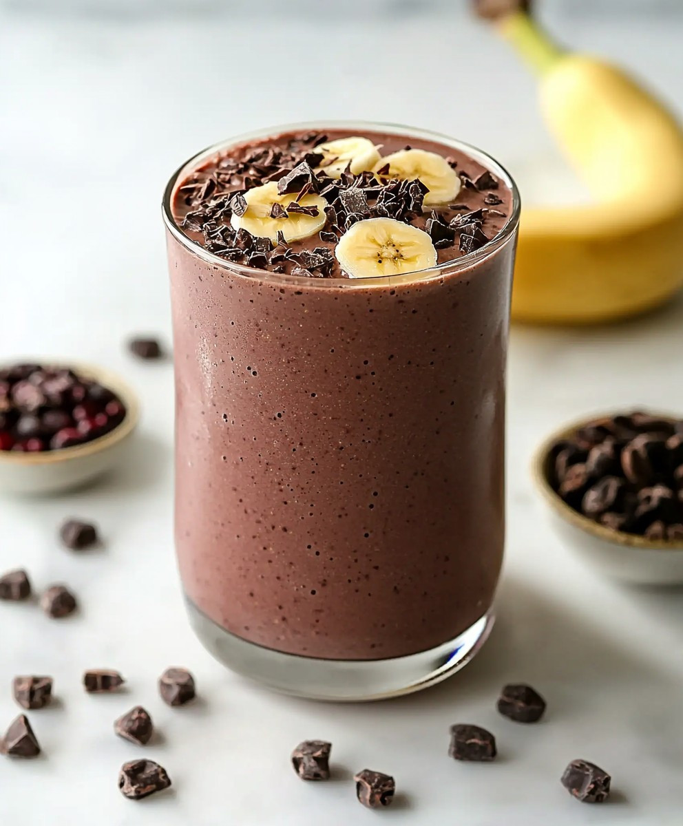 Bananen Kakao Smoothie