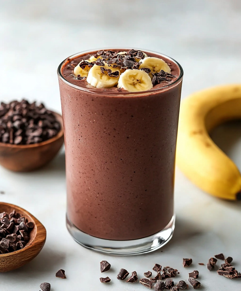 Bananen Kakao Smoothie