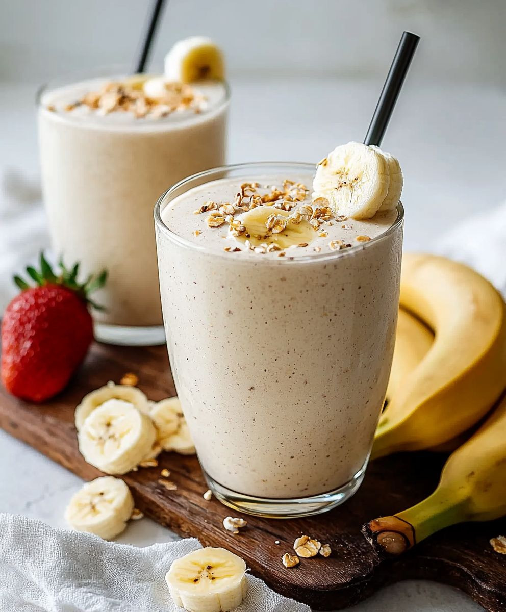 Bananen Protein Shake