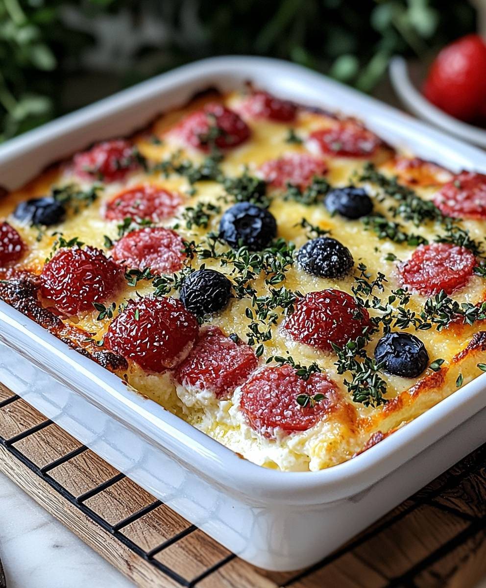 Quark Auflauf Low Carb