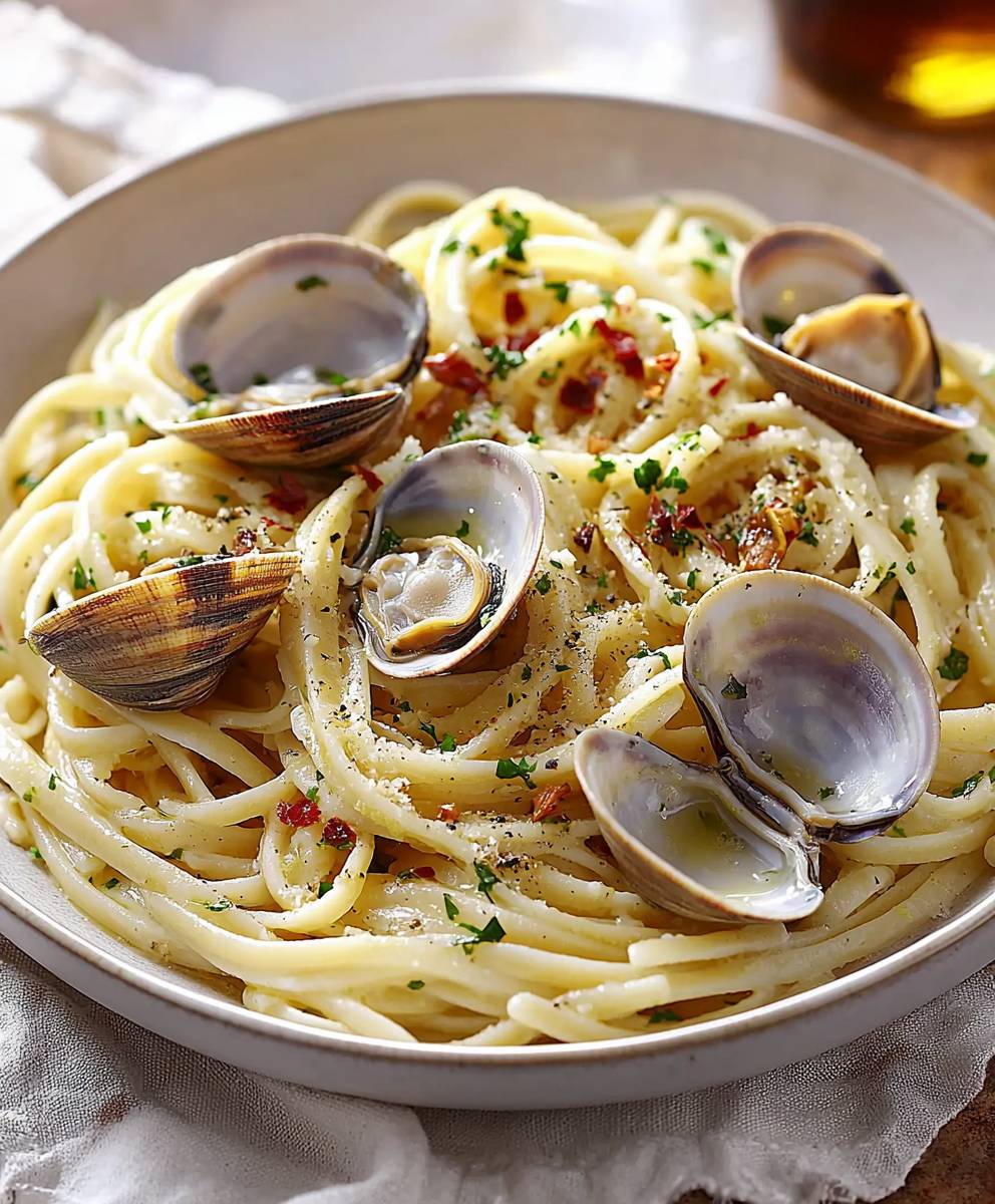 Linguine mit Venusmuscheln