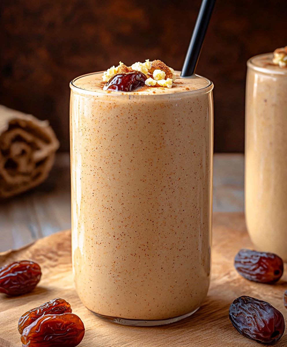 Dattel Zimtschnecken Smoothie Schwangerschaft