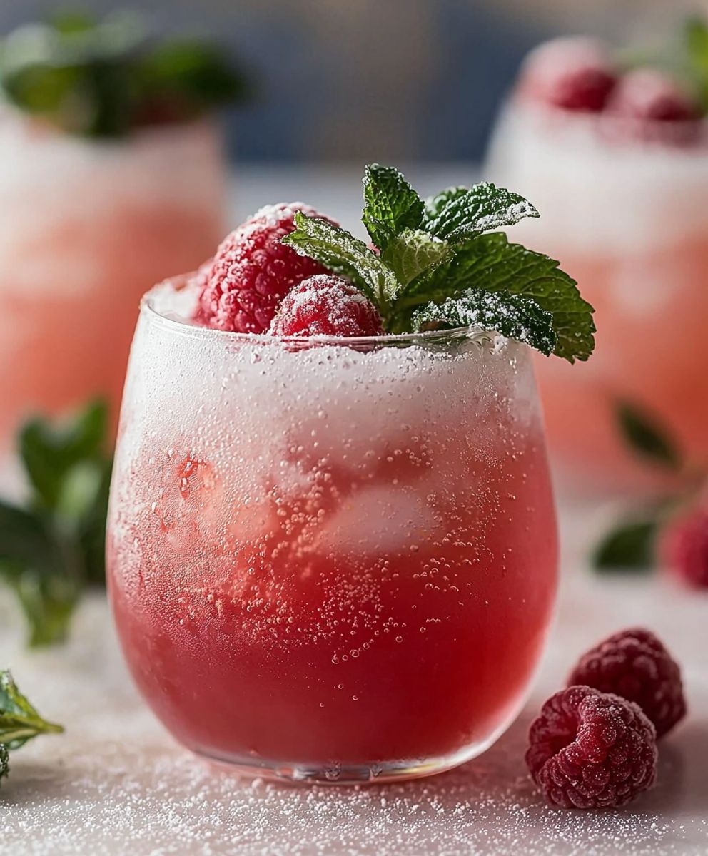 Himbeer Gin Fizz