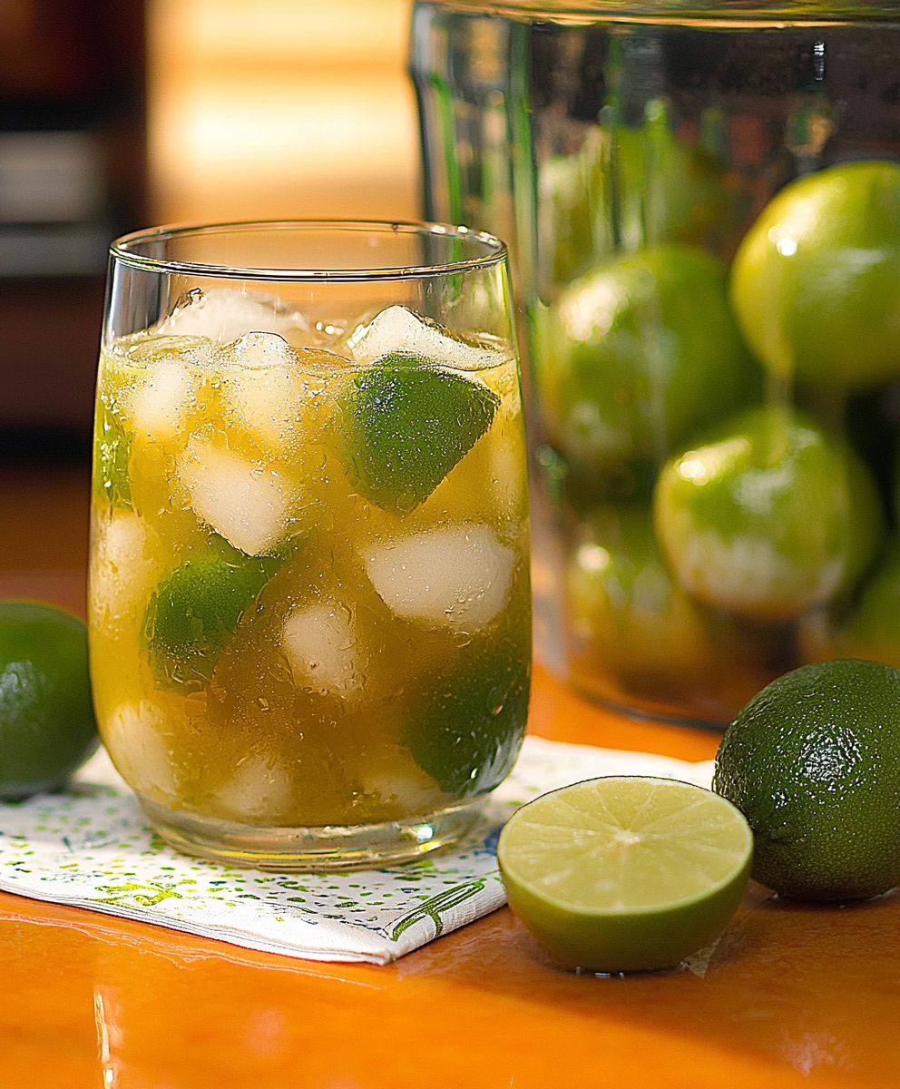 Caipirinha Bowle selber machen