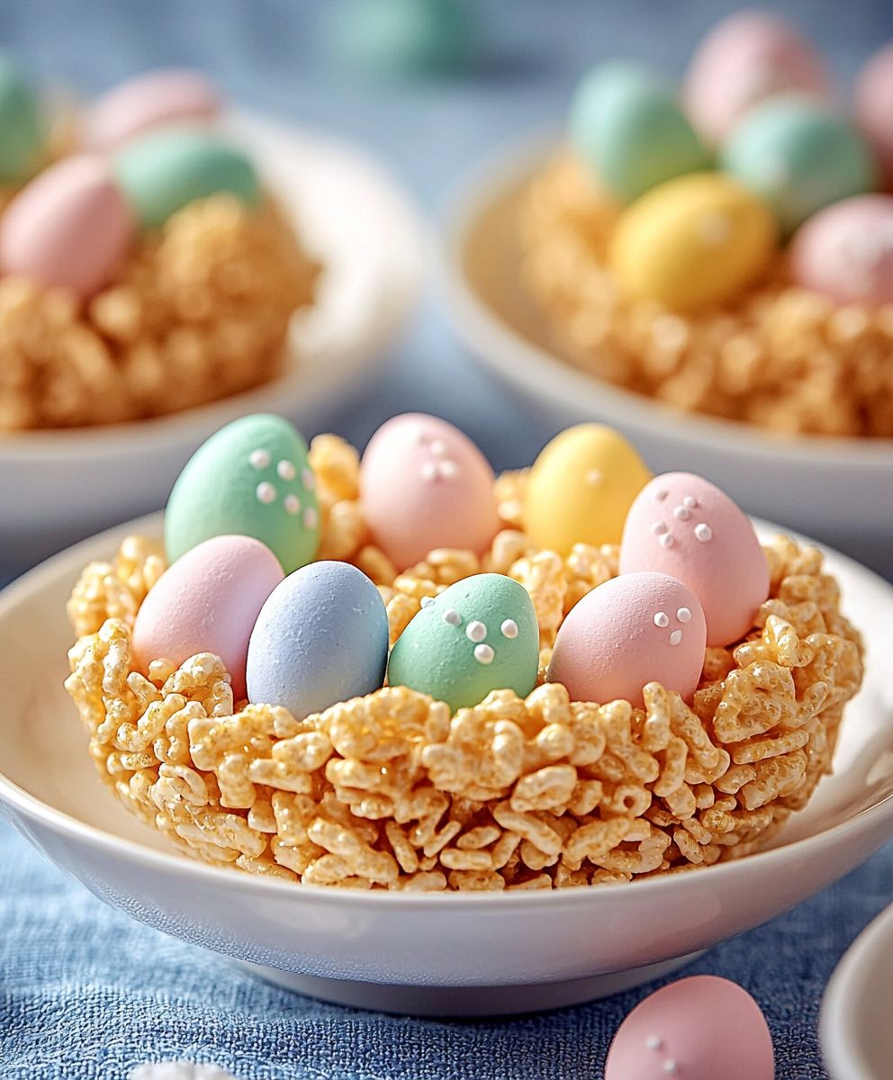 Reis Krispies Osternester