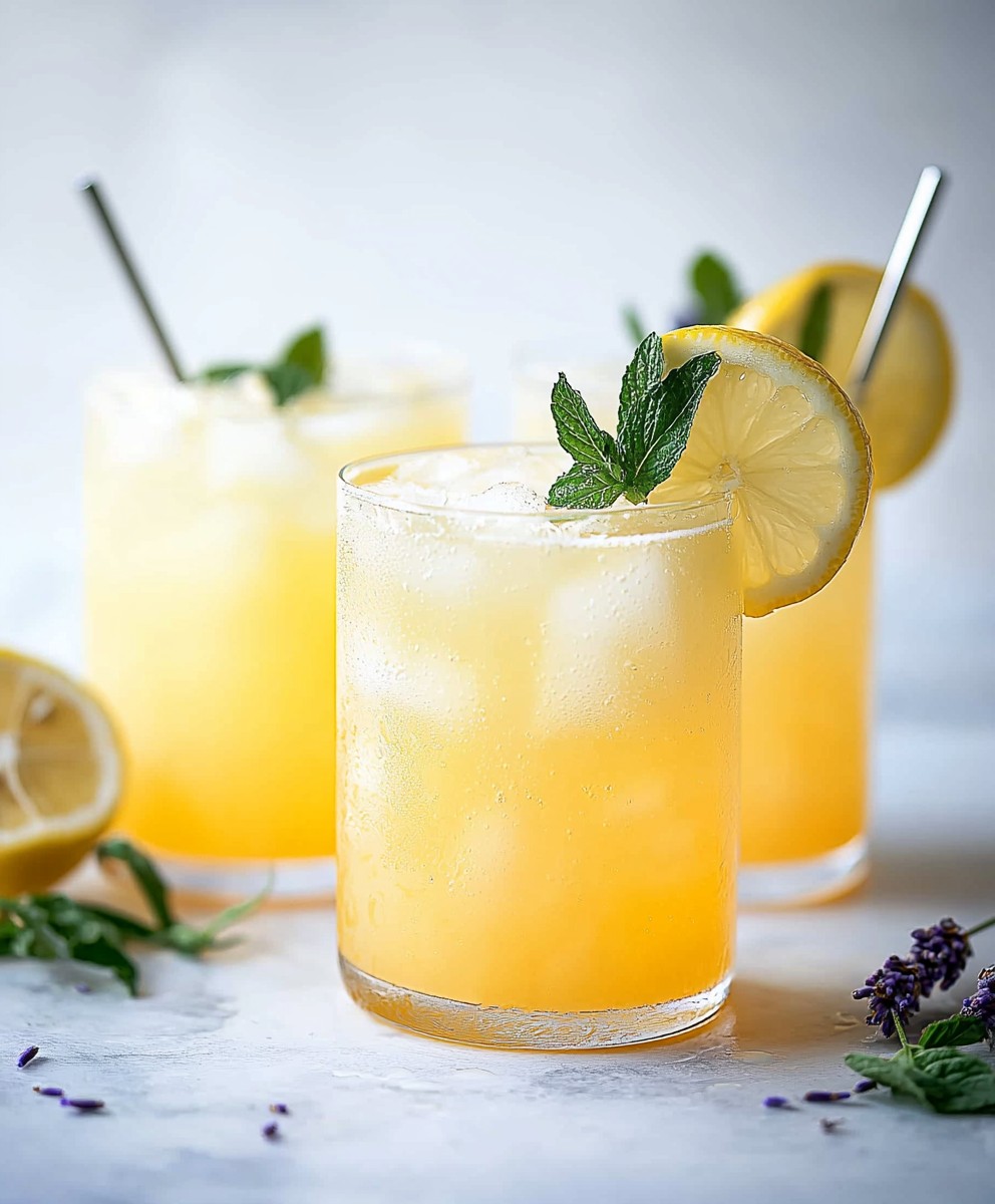 Alkoholfreier Kokos Lavendel Mocktail