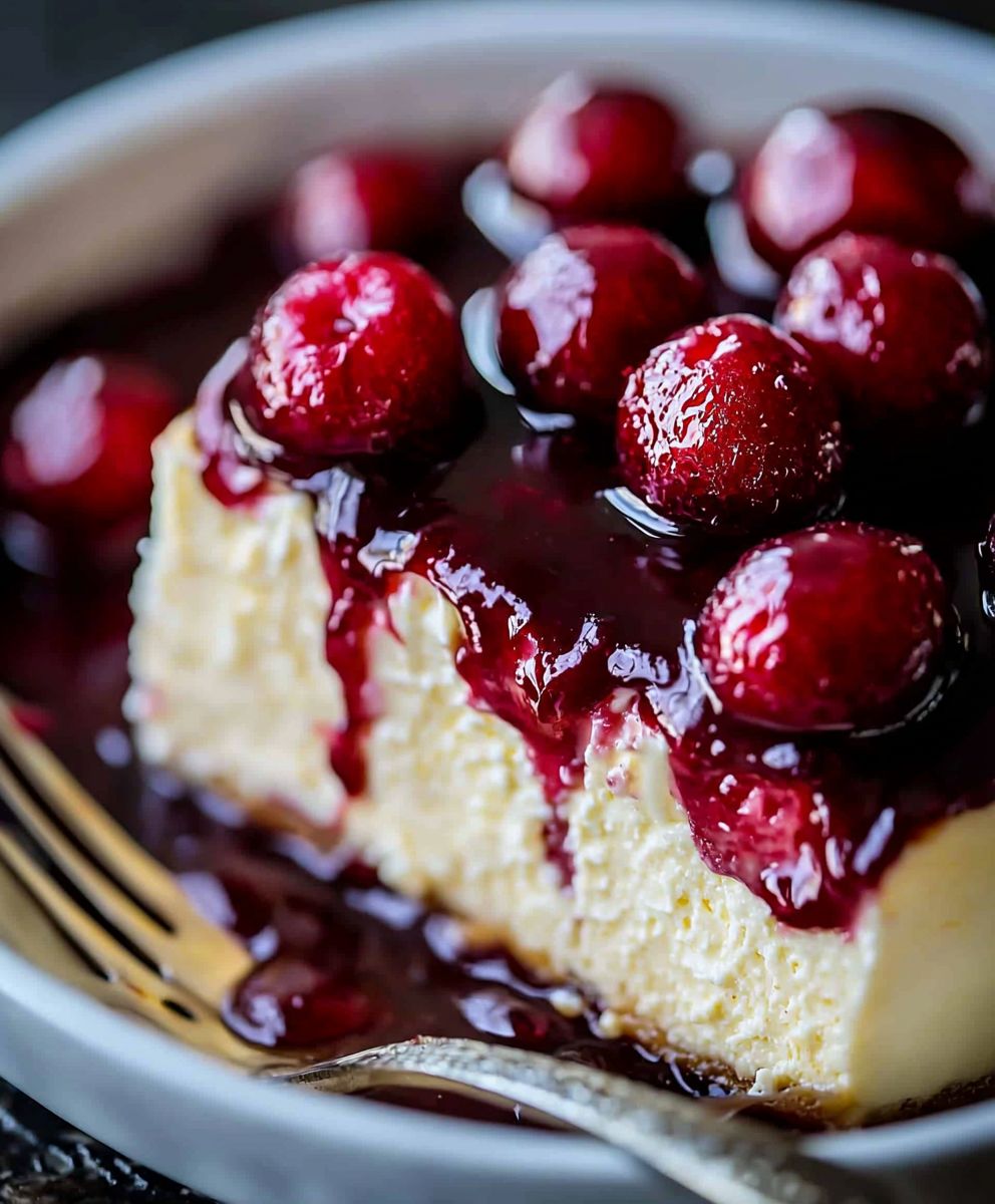 Low Carb Käsekuchen Bowl