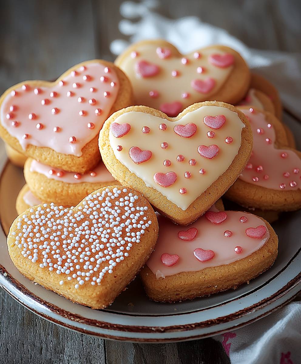 Herzkekse backen