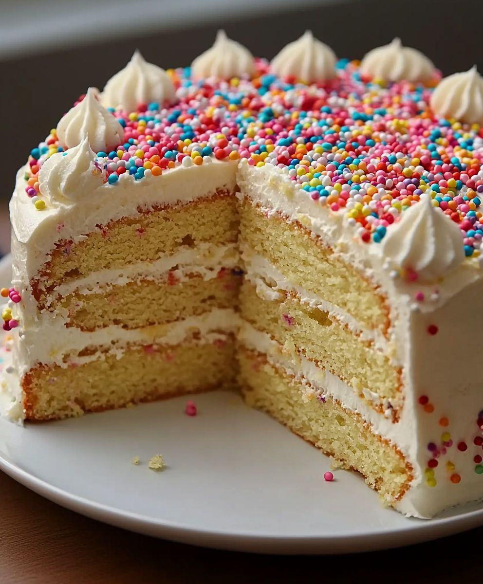 Funfetti Kuchen Geburtstag