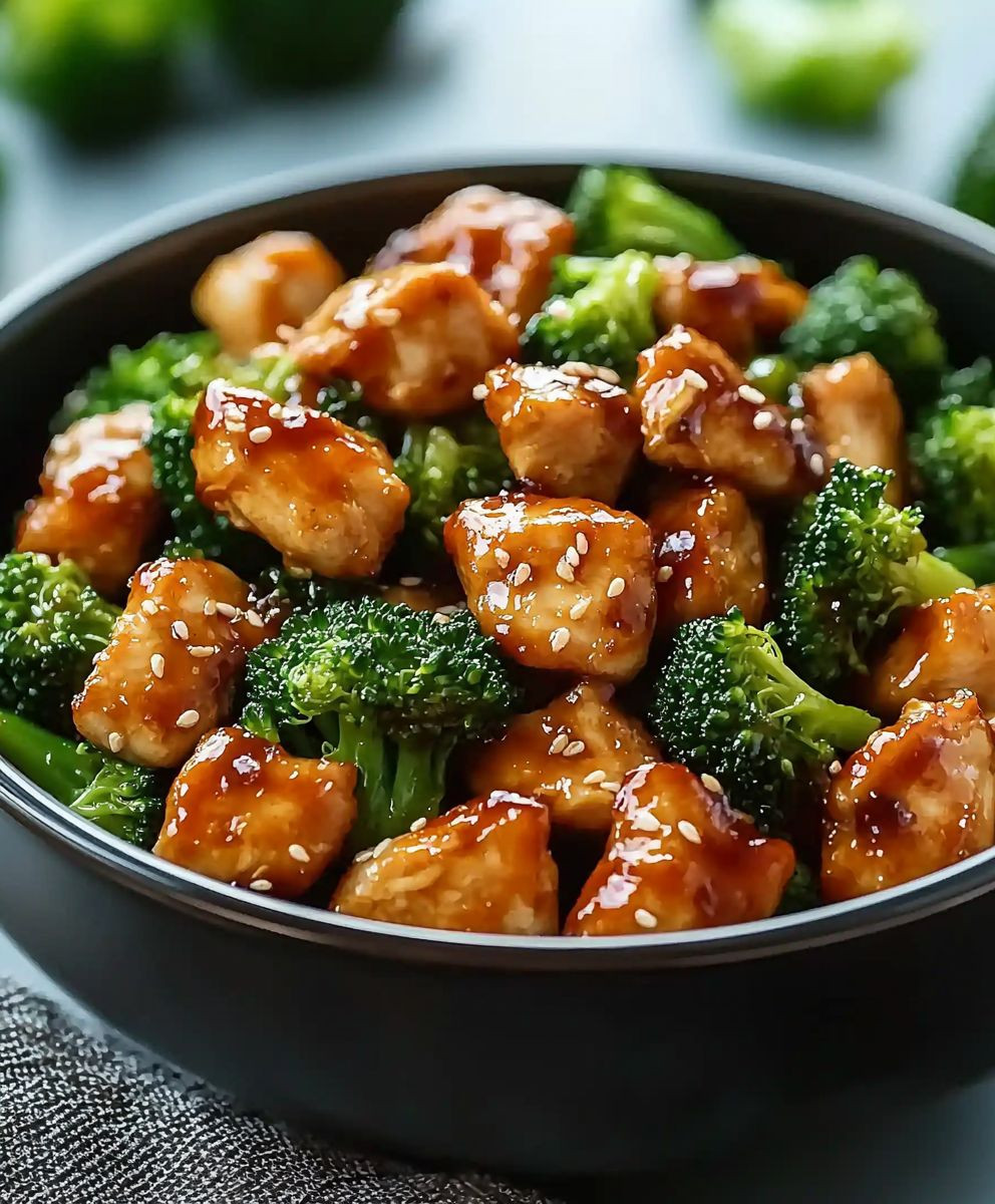 Hähnchen Brokkoli Pfanne