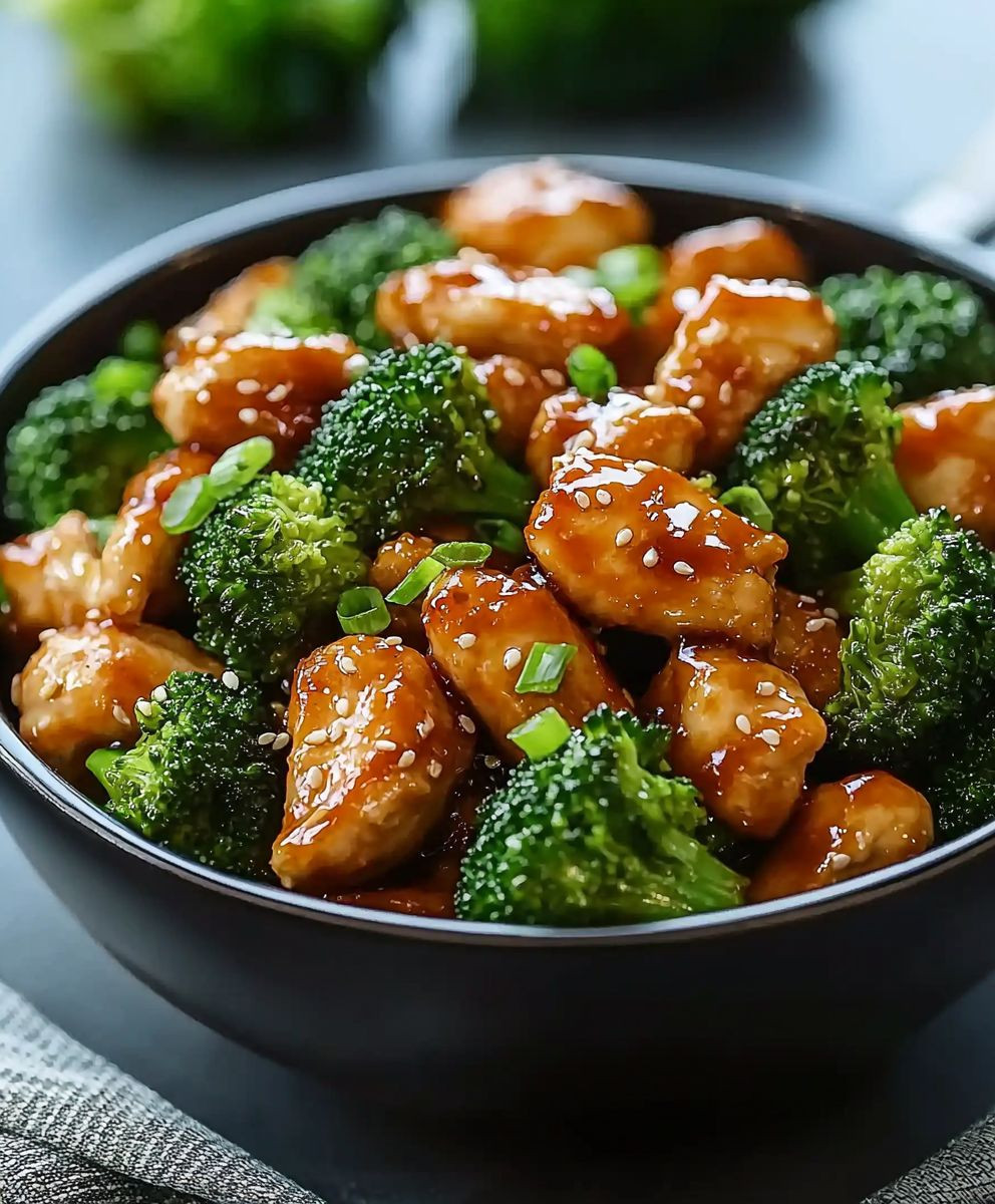 Hähnchen Brokkoli Pfanne