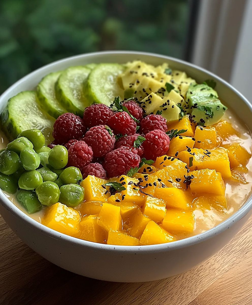 Tropische Bowl selber machen