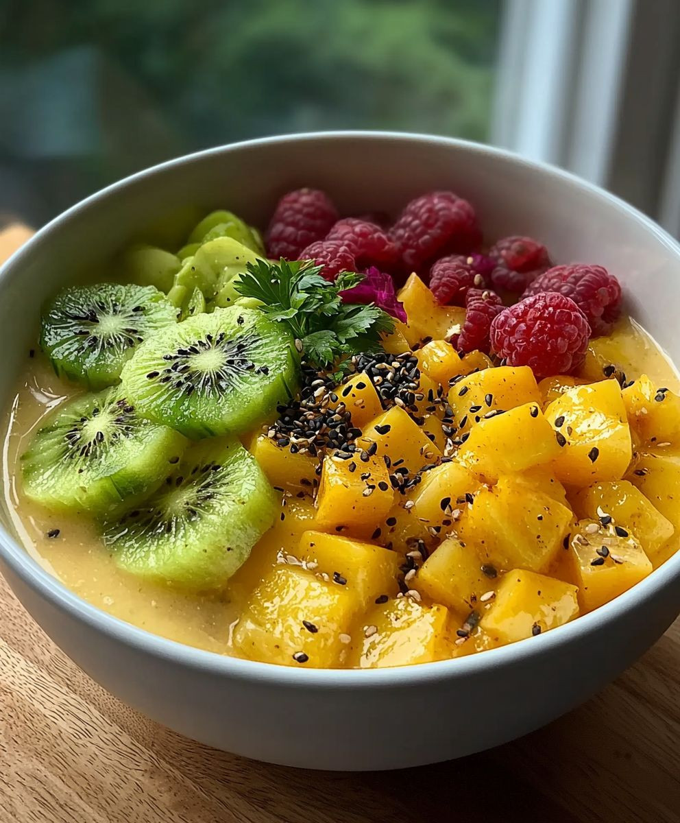Tropische Bowl selber machen